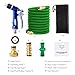 Lyhope Shelterin 50ft Garden Hose Expandable All New 3RD Generation Heavy Duty Water Hose with Durable Spray Nozzle, 3/4 Solid Brass Connector by