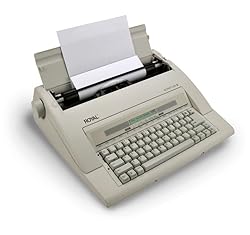 ROYAL 69147T Scriptor II Typewriter, White