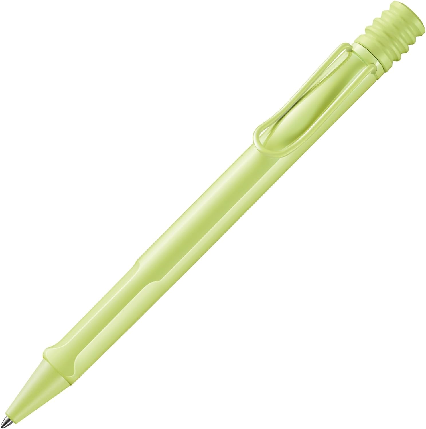 Lamy safari springgreen - Ballpoint Pen with ergonomic grip & line width M - for pleasant long writing - made of robust ASA plastic – including large capacity refill M 16 in black