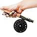 Isafish Fly Reel 5/6 Wt Pre-Loaded with Weight Forward Fly Line, Backing, Tapered Leader Combo Set