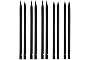 FIXINUS Set of 10 Nylon Professional Laptop iPhone iPad Pry Open Repair Spudger Black Stick Tools 15cm