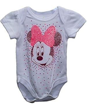 Minnie Mouse Baby Girls' Bodysuit Dress Up Outfit