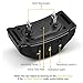 Pet Elite No Bark Dog Collar, Anti Bark Collar - Humane, Shock Free Pet Safe Training Control - 7 Sensitivity Adjustable Levels for Medium Large or Small Dogs 15-120 Pound Dogs (Battery Included)