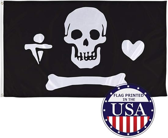 Amazon Com Vispronet Pirate Flags Jolly Roger Collection