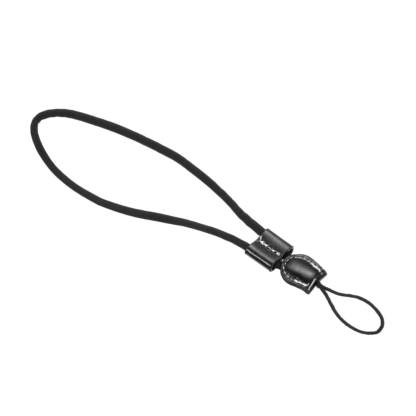 PATIKIL Camera Wrist Strap, Cotton Soft Adjustable Woven Round Cord Rope Hand Grip for Outdoor Photography Camera, Black