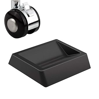 Amazon Uping キャスターストップ キズ防止に 振動吸収 取り付け範囲 66 46ｍｍ 6個入 ブラック 接着剤付 産業 研究開発用品 通販