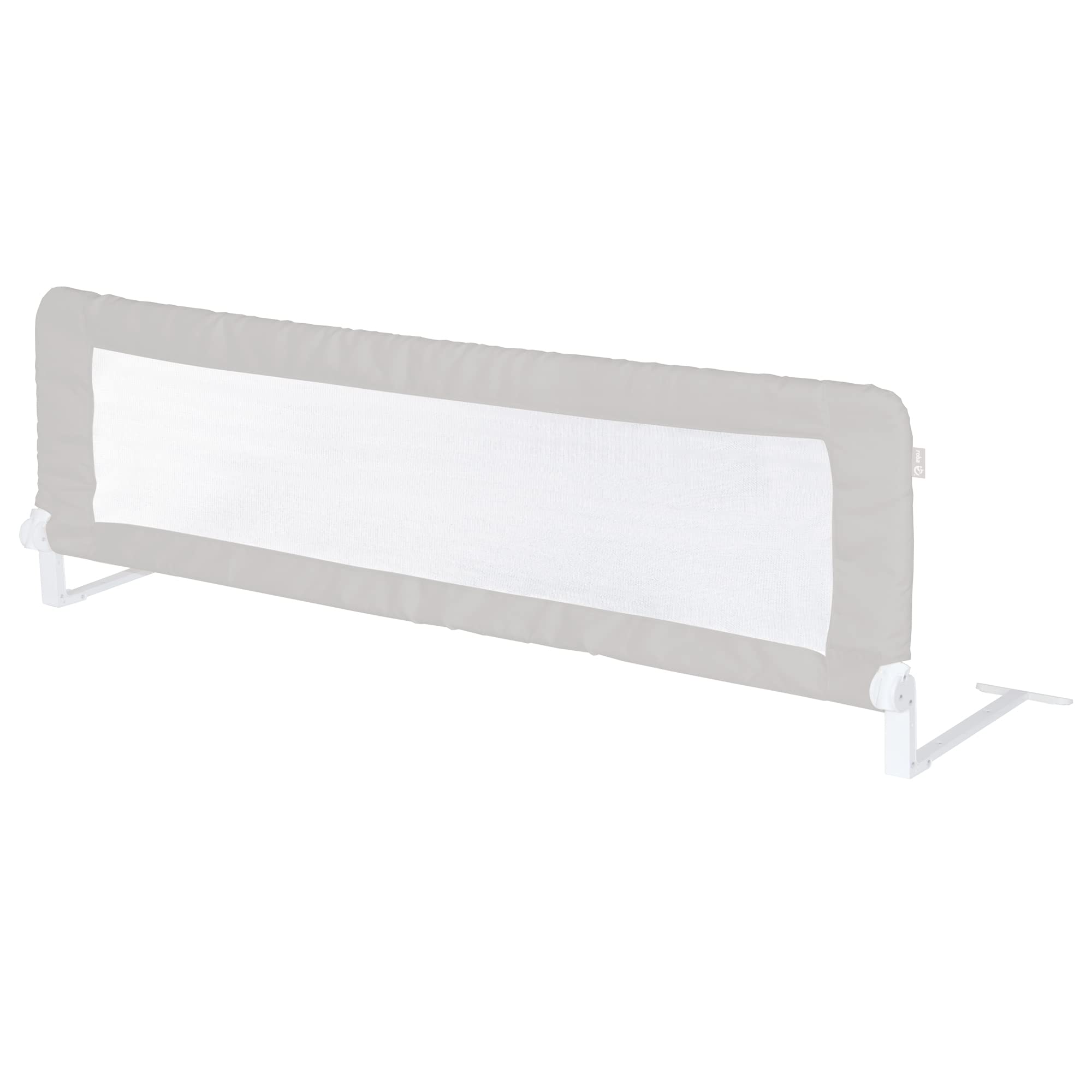 roba Foldable 'Klipp-Klapp' Bed Barrier for Babies and Children - Fall Out Protection - 135cm (Grey)