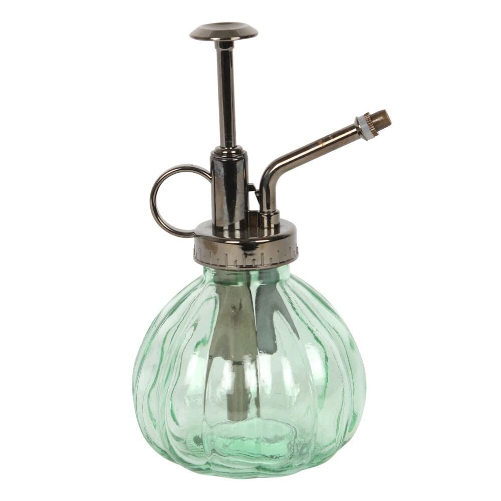 Jones Home & Gift Green Botanical Glass Plant Mister