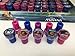 Disney 10 pcs Moana Self-Inking Stamps Stampers Pencil Topper Authentic Licensed