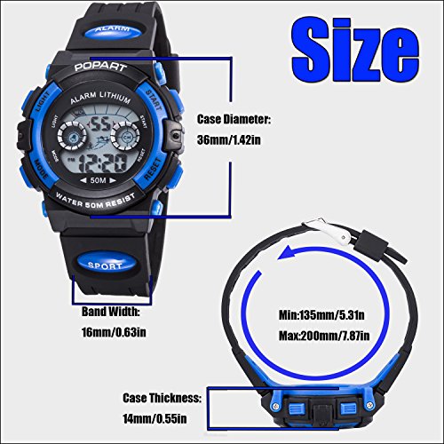 Kid Watch for Child Boy Girl LED Multi Function Sport Outdoor