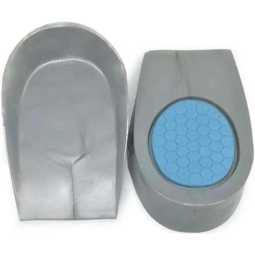 Ultimate Performance Ultimate Gel Cushion Heel Pads (Pair), Large/X-large, Grey/Blue