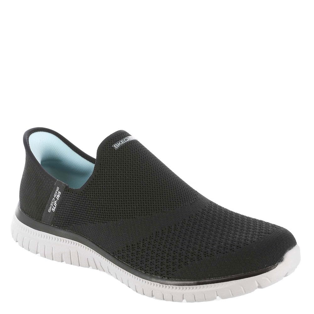 Skechers Hands Free Slip-Ins Virtue-Sleek Black/White 5W Image