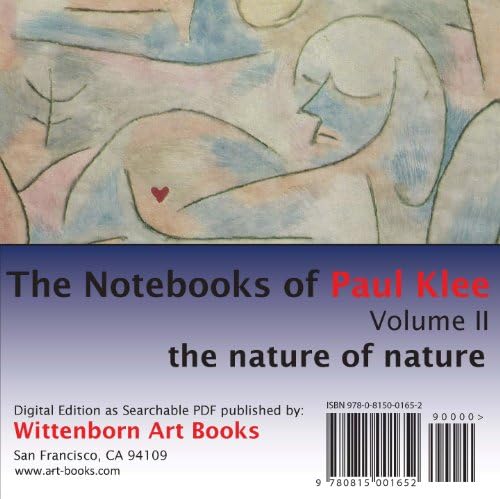 Paul Klee: The Thinking Eye (The Notebooks of Paul Klee): Paul