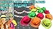 Dazzling Toys Neon Gangster Hats Assorted Colors -Plastic Mafia Style Party Hat –Neon Fedora Hat for Blacklight Party/Birthday/Festivals -Neon Party Accessories -Neon Glow Party Favor Hat–24 Pack