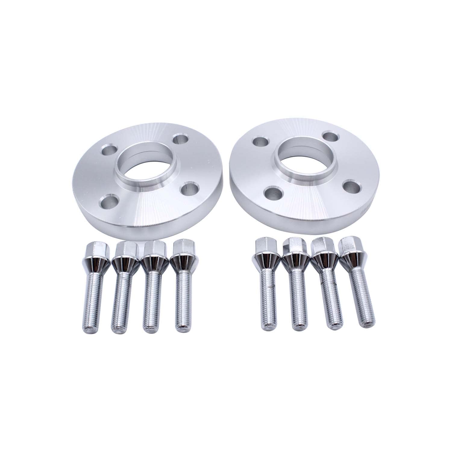 Photo 1 of 2 pcs 20mm Thickness 4x100 PCD Hub Centric Wheel Spacers M12x1.5 56.6mm Adaptors Suitable for Vauxhall CORSA C