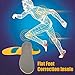 WOBAOS Sport Running Orthopedic Silica Gel Shoe Insole Pads Inserts Pain Relief