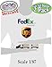 Daron Die-cast UPS (United Parcel Service) & FedEx Ground Tractor Trailers (Scale 1/87) 