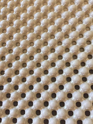 BlackHole Cat Litter Mat - Headshape 23" X 21" (Beige)