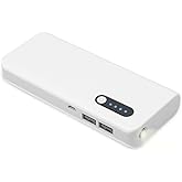SOLICE® Alta capacidad 16800mah batería externa Banco de energía Cargador portátil Paquete de reserva con luz LED Dual USB pa