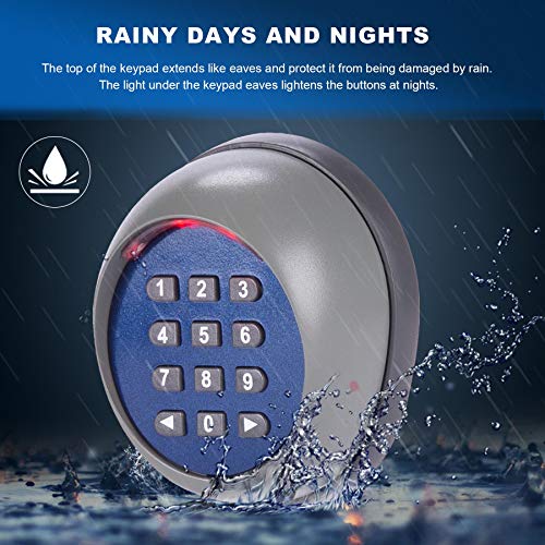 COZ Security Wireless Automatic Code Entry Gate Keypad Remote Operator