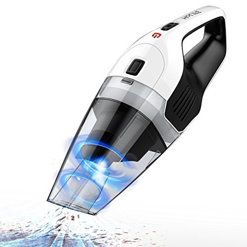 HoLife Aspiradora Inalámbrica de Mano con  Filtros Recargable y Ligero Limpiador de Seco