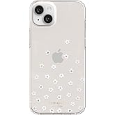 kate spade new york Protective Hardshell Case Compatible with Apple iPhone 14 Plus - Pearl Wild Flowers [KSIPH-224-WDFPR]