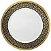 Set of 32 Disposable Dinner Plates Bundle Combo (Gold/Black)