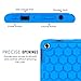 MoKo Case for Fire 2015 7 inch - [Honey Comb Series] Shock Proof Soft Silicone Back Cover [Kids Friendly] for Amazon Fire Tablet (7