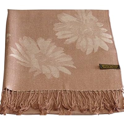 Zakura Design Floral Pattern Shawl Scarf Wrap Stole Throw Pashmina CJ Apparel NEW Zakura Design Floral Pattern Shawl Scarf Wrap Stole Throw Pashmina CJ Apparel NEW