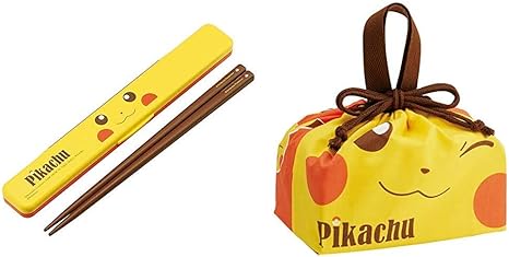 Amazon スケーター 箸 箸箱 セット 18cm ピカチュウ フェイス ポケットモンスター 日本製 Abc3 子供用 お弁当 巾着袋 ピカチュウ フェイス ポケモン 日本製 Kb7 セット買い 弁当用箸 カトラリー オンライン通販