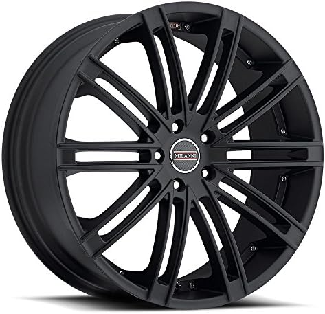 Milanni 9032 Kahn Wheel with Satin Black Finish (20x10.5"/5x115mm, +25mm offset)