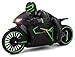 Velocity Toys Speed Lightning Remote Control RC Motorcycle Car 2.4 GHz Control System Rechargeable RTR w/ Bright LED Headlights (Colors May Vary)