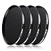 Neewer 4 Pieces 67MM Infrared X-Ray IR Filter Set: IR720, IR760, IR850, IR950 with Filter Carrying Pouch for NIKON D7100 D700 D5200 D5100 D500 D3300 D3200 D3000 D90 D80 DSLR Cameras
