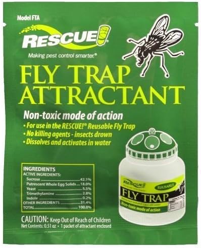 Reusable Fly Trap Attractant Refill - Rescue Refill Model # FTA-DB18