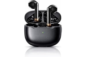 Fone de Ouvido Bluetooth 5.4 TWS com IPX4 à Prova d’Água, Redução de Ruído e Microfone – Ideal para Corrida, Academia e Trabalho (iOS e Android)