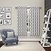 PAIRS TO GO Vickery Modern Decorative Rod Pocket Window Curtains for Bedroom or Living Room (Double Panel), 28