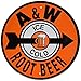 A&W Root Beer Reproduction Ad Tin Sign