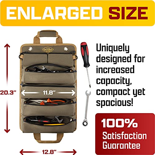 The Ryker Bag Tool Organizers Small Tool Bag With Detachable Pouches