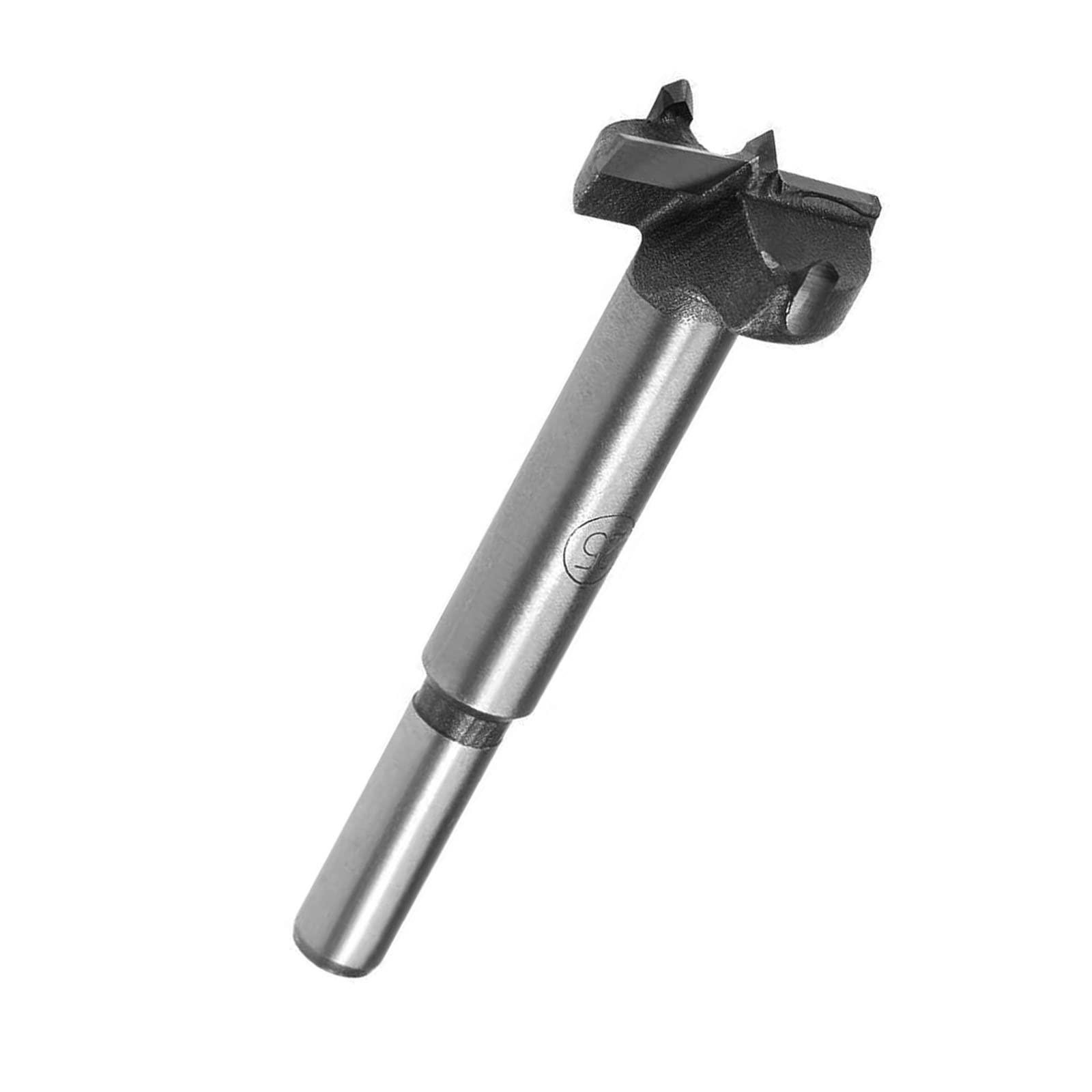 TA-VIGOR Forstner Drill Bit 25mm, Tungsten Carbide Wood Hole Saw Auger Opener for Woodworking Hinge Hole Drilling Boring Bit Cutter Gray