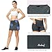 Baleaf Women's Active Athletic Skort Lightweight Skirt with Pockets for Running Tennis Golf Workout Gray Size S