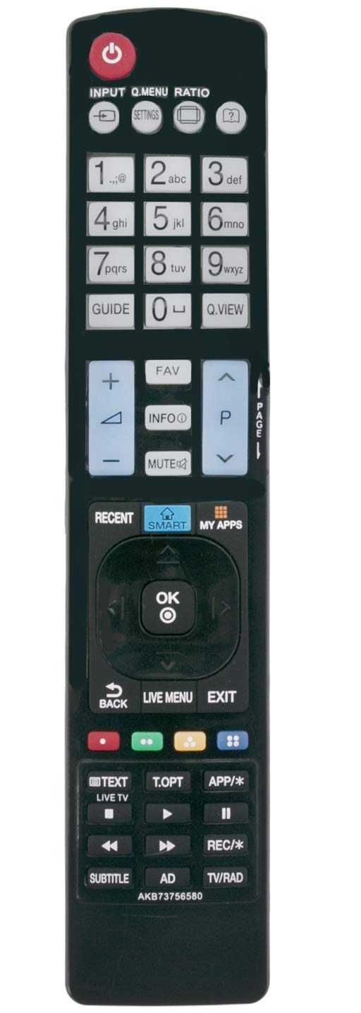 AKB73756580 Remote Control Fit for LG TV 42LB630V 55LB630V 32LF630V 49LF630V 43LF6309 43LF6319 49LF6309 49LF6319 49LF6329 49UF6909 55LF6309 55LF6329 32LF6309 32LF6319 40LF6309 40LF6319 40LF6329 ﻿