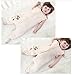 G' Abigale Fairy 100% Organic Cotton Lovely Monkey Baby Sleeping Rack Bag (XL, Beige)