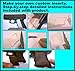 GT-5000 (6 Strips) Grip Tape for guns, cell phones, cameras, knives, tools - makes anything 