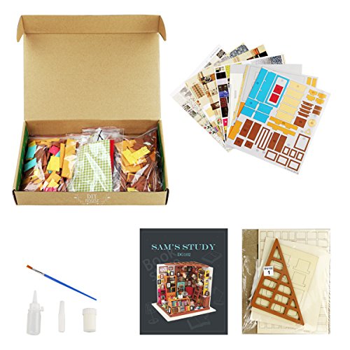 5 Rolife+Set+Woodcraft+Construction+Crafts+Fashion+Playset+Creative