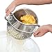 Clip-on Kitchen Food Strainer,Strainer,Steel Colander,Pasta Strainer - Dishwasher Safe Colander Perfect For Draining Pasta, Vegetables, Potatoes, etc. - Universal Fit for all pots and bowls
