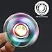 ATESSON Fidget Spinner Metal Hand Spinner, Mini Sized Tri-Spinner Colorful Stainless Steel Removable Bearing, Cool EDC Spinners High Speed 3-5 min Spins Time with 1 Screwdriver and 1 Extra Bearing