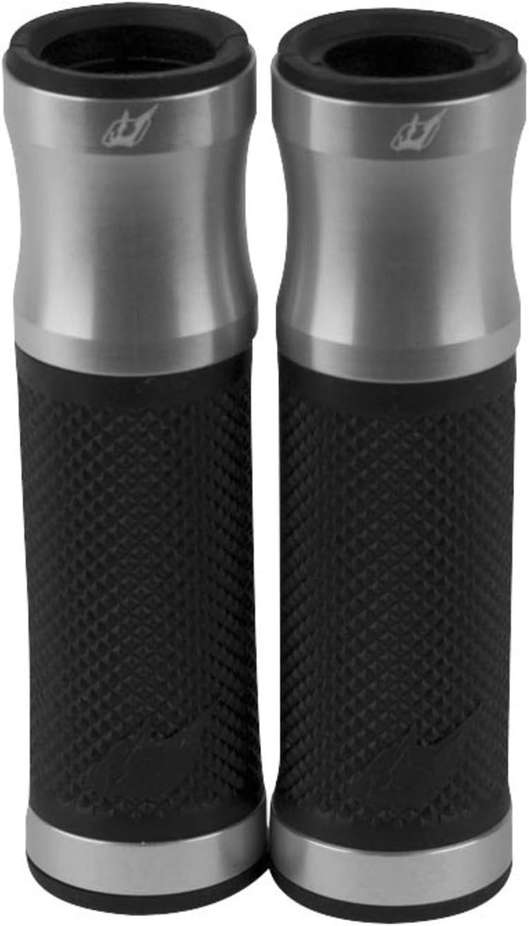 Driven Racing D3-SL/BK D3 Grips - Silver/Black