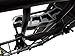 9sparts Black Steel 150lbs Roof Rack Cargo Cross Bar Luggage Holder Carrier Basket Car SUV Jeep Truck Roof Top Mount 40258