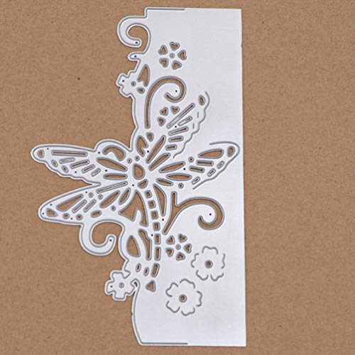 Ireav 3D Dragonfly Stencil Metal Cutting Die Craft Greeting Card Making Decor Mold Album Book Decoration Embossing Stencil ï¼15.5 x 9.4 cmï¼ - Thumbnail 2