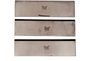 8-Inch x 7/8-Inch x 1/8-Inch Jointer Knives - 3-Piece Set